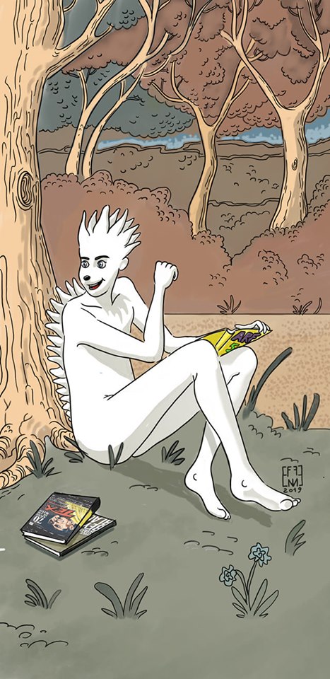 bozza illustrazione per arf