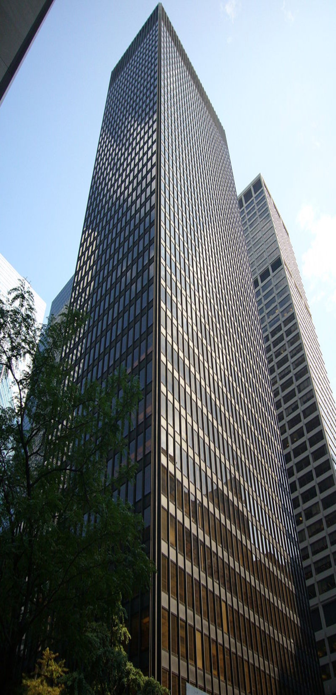 Fig.3 Il Seagram Building di Mies van der Rohe e Philip Johnson a New York, 1958