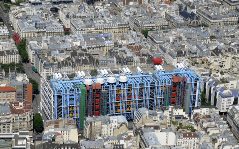 Fig.6 Renzo Piano Centro Pompidou