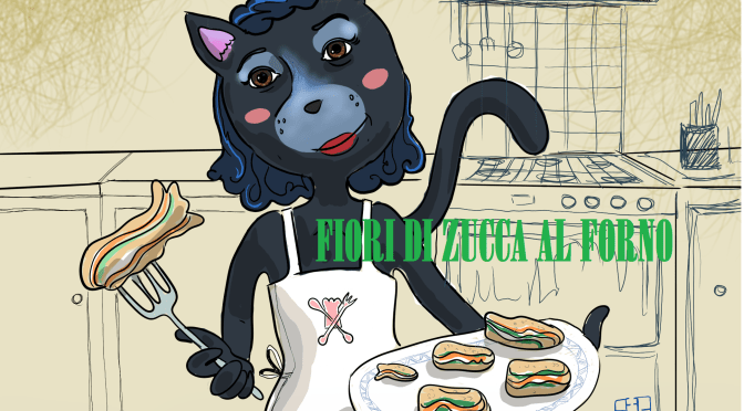 FIORI DI ZUCCA AL FORNO – UNA QUARANTENA … DI RICETTE.