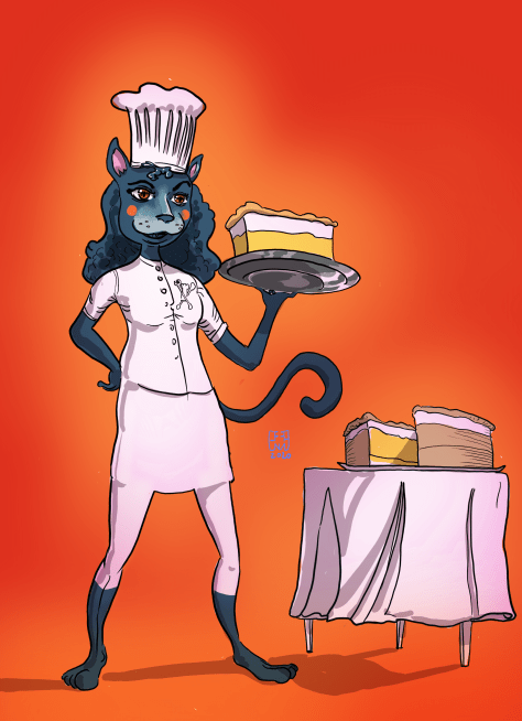 illustrazione lemon pie