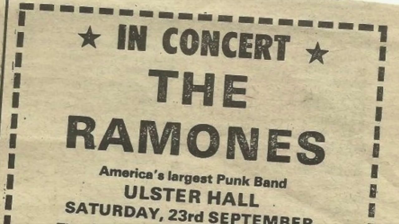 ramones biglietto concerto